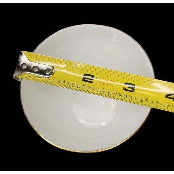 VTG Bartley Bone China Cup and Saucer Made in England SHAMROCK and GOLD DOT - Picture 10 of 11